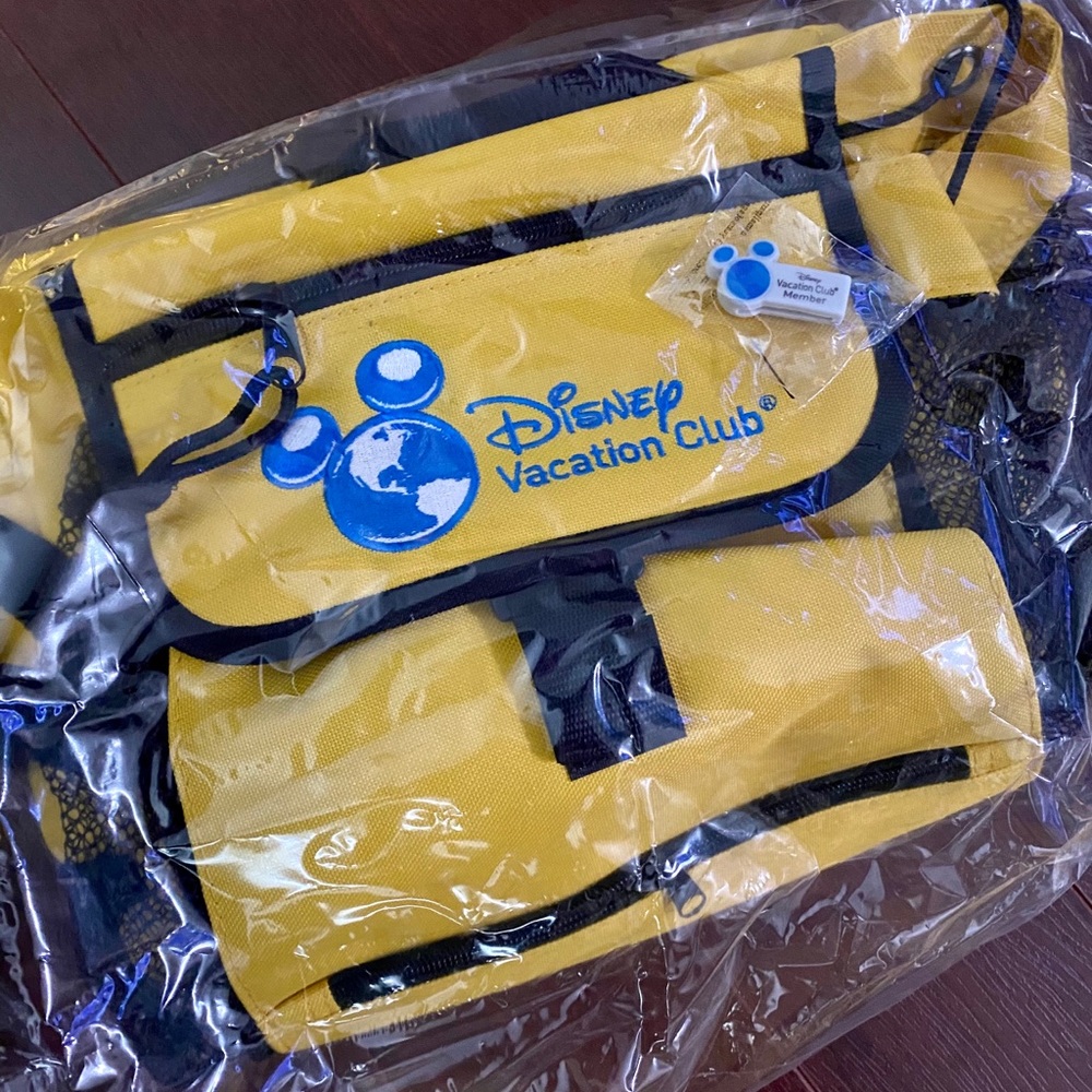 DVC pool/beach backpack and Magic Band slider